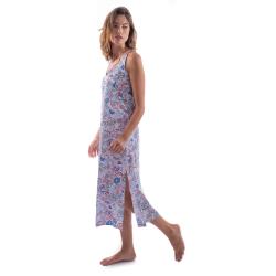 Robe Pure Coton imprimé Cachemire