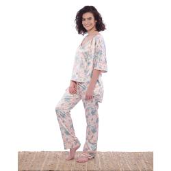 Pyjama 3 pièces en satin Marrakech - BeMelba