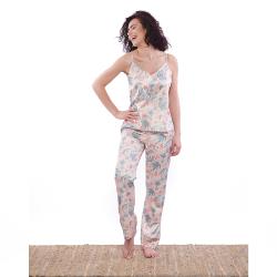 Pyjama femme été en satin-BeMelba