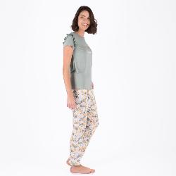 T-shirt pyjama femme manches courtes
