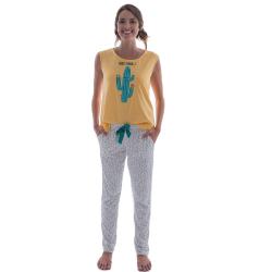 Pantalon Femme Funly cactus